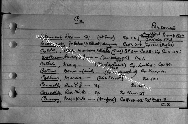 FR BROWNES INDEX